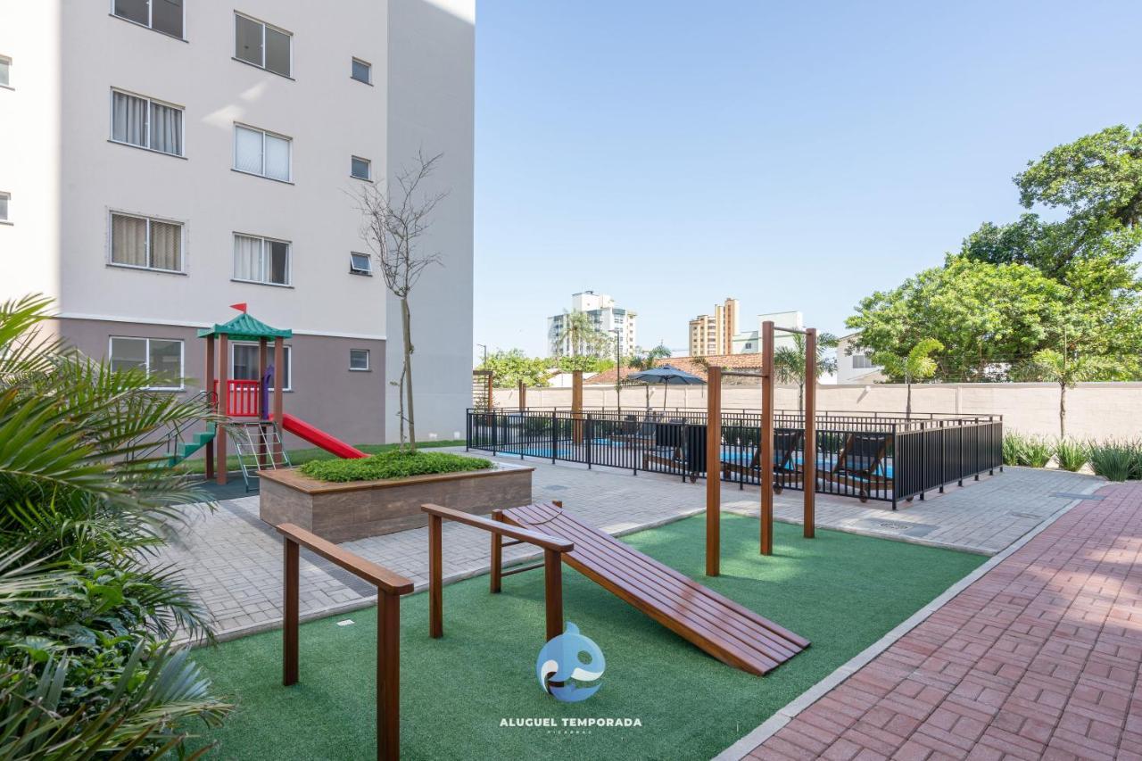 Apartamentos Em Bal Picarras 150 M Da Praia Com Sacada, Wi-Fi, Piscina, Portaria 24H, Playground E Vaga De Garagem Luaran gambar